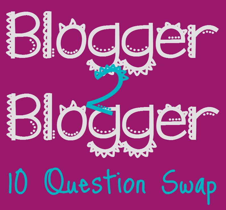 Blogger 2 Blogger: 10 Question Swap