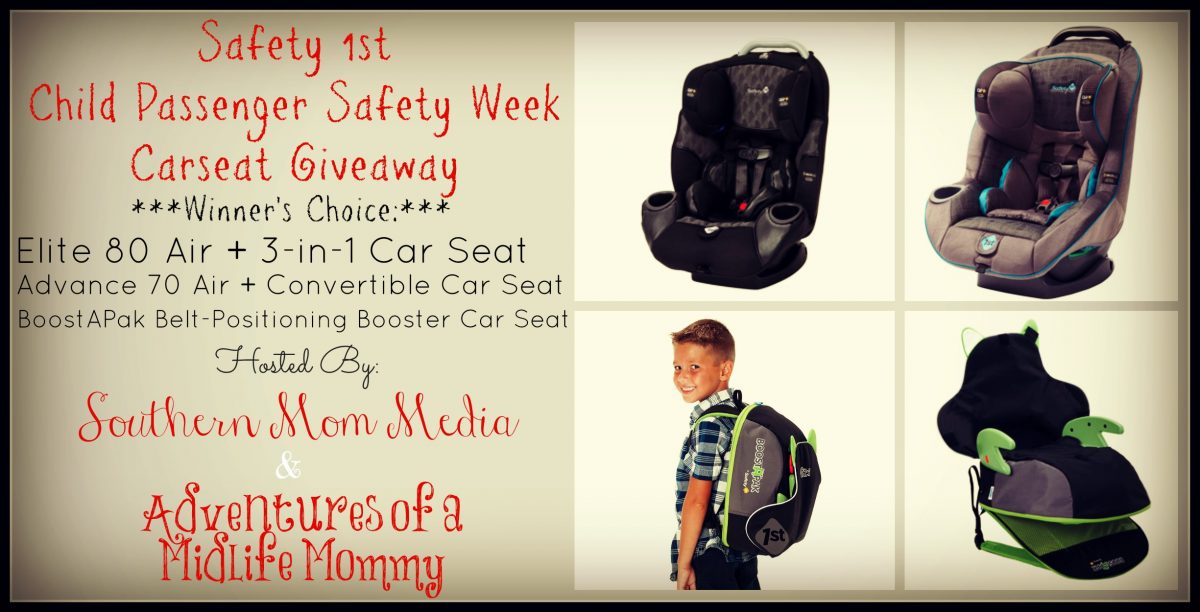 Child Passenger Safety Week Giveaway!